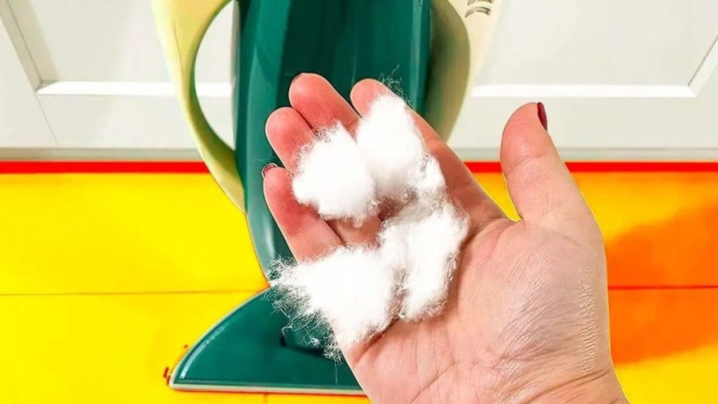 Mettez du coton dans l’aspirateur : tout le monde le fait, ça résout un problème courant