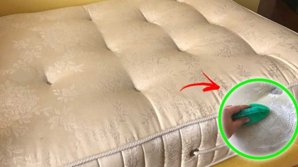 Comment nettoyer efficacement un matelas jauni ?