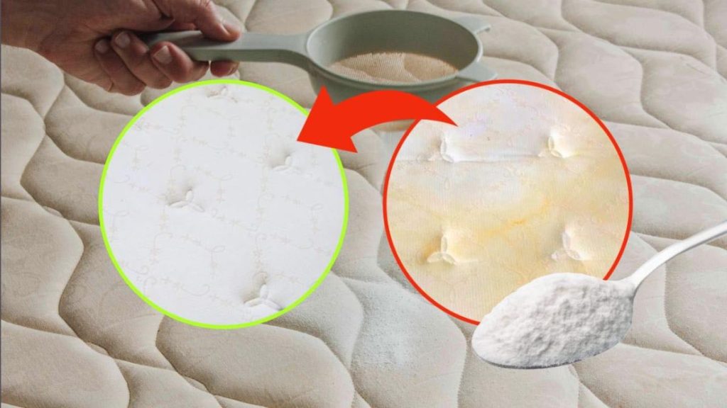 Nettoyer son matelas avec du bicarbonate de soude